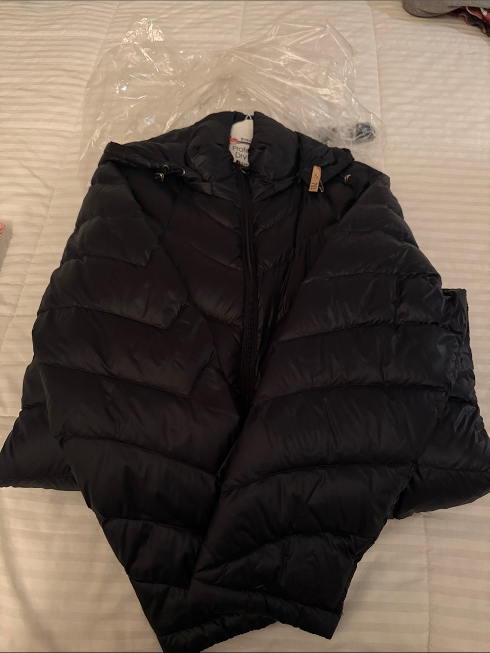 Calvin Klein Down Long Lightweight Jacket